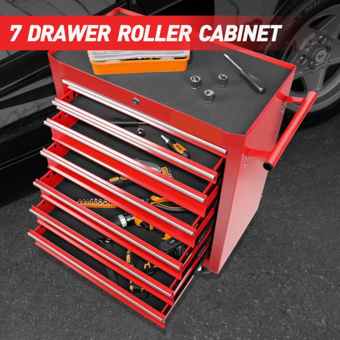 7 Drawers Tool Cabinet - Image 4