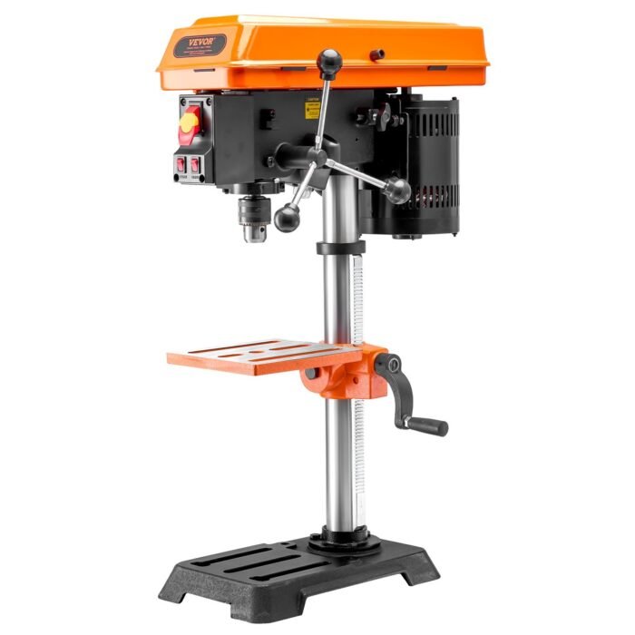 10in Benchtop Drill Press Tabletop Drilling Machine 610-2800RPM Adjustable - Image 8