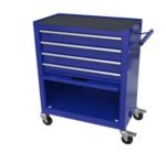 4 Drawers Tool Cabinet With Tool Sets--BLUE - Image 4