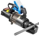 Electric Hydraulic Rebar Cutter Cutting Up - Image 8