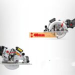 Home WX427 Woodworking Cutting Electromechanical Circular Saw Tool - Image 2