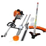 4 In 1 Multi-Functional Trimming Tool Garden Tool System With Gas Pole Saw Trimmer - Image 5