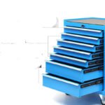 Hand Push Mobile Tool Cabinet Warehouse Heavy-duty Combination Parts Cabinet Workshop Drawer-type 7-drawer Tool Cabinet - Image 2