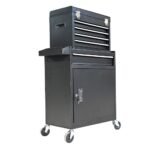 Five-Drawer Rolling Tool Chest With Wheels, Detachable Cabinet Storage Tool Box With Drawers, Metal Tool Cart With Toolbox For Garage Workshop Warehouse - Image 3