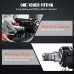 Diamond Core Drilling Machine, 8in Wet&Dry Concrete Core Drill Rig With Stand, 750RPM Speed - Image 7