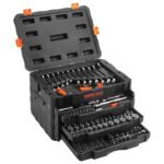 Mechanics Tool Set And Socket Set, Drive Deep And Standard Sockets, 450 Pcs SAE And Metric Mechanic Tool Kit With Bits, Hex Wrenches, Combination Wrench, Accessories, Storage Case - Image 3