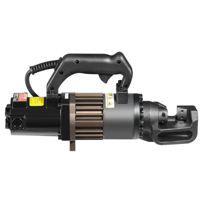 Electric Hydraulic Rebar Cutter Cutting Up - Image 5