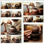 Handmade Purple Sand Pottery Tool Set - Image 2