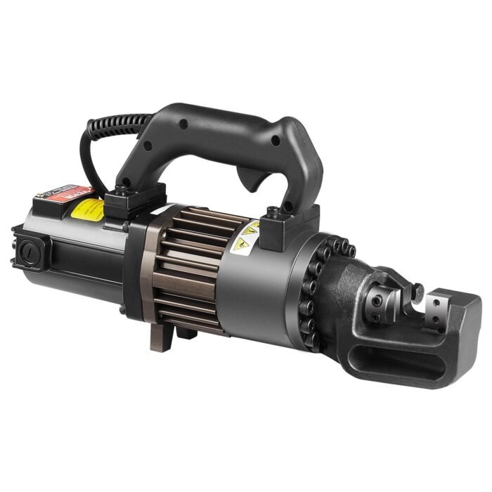 Electric Hydraulic Rebar Cutter Cutting Up - Image 4