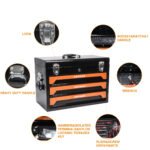 3 Drawer Tool Box With Tool Set - Image 4