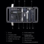 Toolbox Set Electric Screwdriver Multi-functional Vehicle Tool For Home Maintenance - Image 6