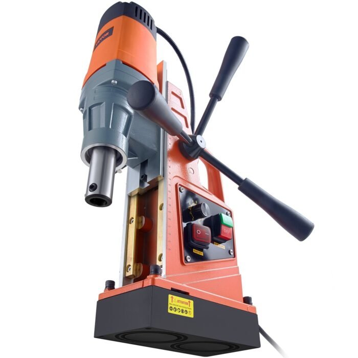 VEVOR Magnetic Drill, 1550W Boring Diameter, 2922lbf 13000N 500 RPM Portable Electric Mag Drill Press With Variable Speed, Drilling Machine For Any Surface Home Improvement Industry Railway - Image 7
