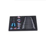 4 Drawers Tool Cabinet With Tool Sets--BLUE - Image 8