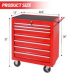 7 Drawers Tool Cabinet - Image 2