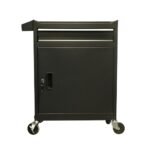 Five-Drawer Rolling Tool Chest With Wheels, Detachable Cabinet Storage Tool Box With Drawers, Metal Tool Cart With Toolbox For Garage Workshop Warehouse - Image 9